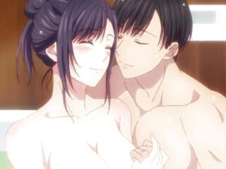 Hot Evening with my sumptuous and Lovely wifey - HQ Hentai Anime, ENG Sub