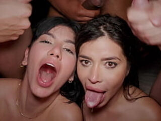 2 Babes Called Us Because They desired To Be In A gang-bang Together. -Yenifer Chacon &amp_ Sara Retali