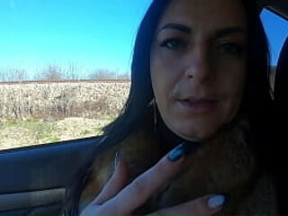 Double elation with MilfyCalla &ndash_ sequence 28 of 47 &ndash_ Leather, Stockings, bj &amp_ Rough Sex- preview