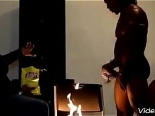 Black Stripper Making super hot fasten W/ XXL man rod Must observe Bonus