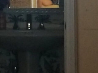 Bathroom stroking off