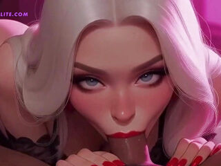 Sensational wondrous  nymphs providing You The Best bj practice Ever - AI Generated 3 dimensional Animation