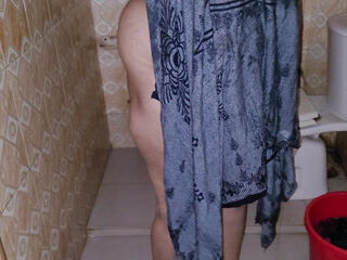 After a lengthy day of work, I took a calming bath.