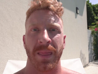 Inked Goth female cums by the pool - POV Amateur