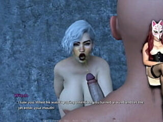 Naya&#039_s Adventures (ep 8) - Witch prisoner gets Golden Shower
