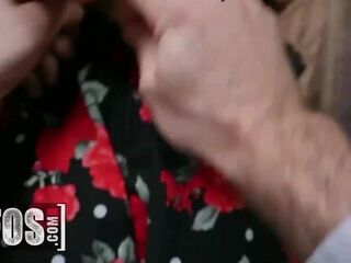 Slim Curly dark-hued bombshell Cecilia Lion lures Her Dad's Employee Into crazy Office Sex