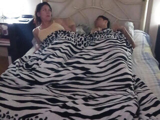 Sharing a sofa with my stepmother