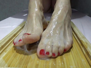 Cum in vag and on My Legs