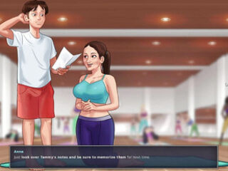 Step mom make red-hot seen in summertime saga part 4