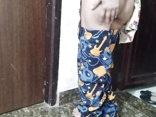 Showed filthy filthy flick to sis and caught it in the room and pelted it.