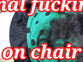 Indian MILF plumbed on a good-sized Chair