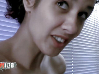 Sandra: Mature Arab dark-haired Sandra Getting Naked