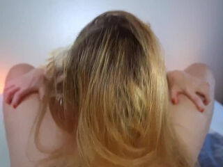 A sex-positive platinum-blonde with hefty baps satisfies an insatiable bone well